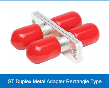 ST Simplex Metal Adapter-Rectangle Type SM/MM Low IL 0.2dB