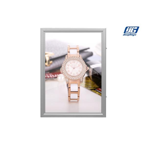 Outdoor Waterproof Lockable LED Illuminated Poster Case For Outdoor Application