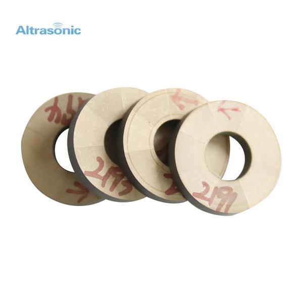 Quality 50x20x6mm Piezoelectric Ceramic Ring Shape For Ultrasonic Welding for sale