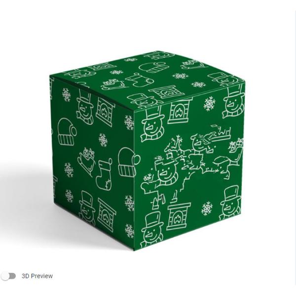 high quality kraft gift packaging box