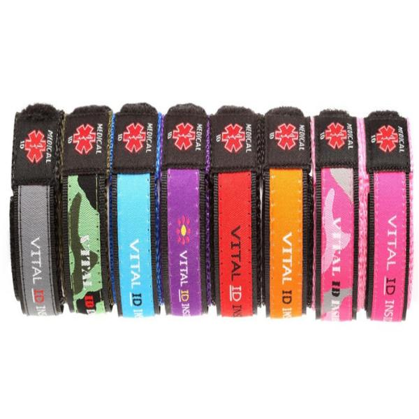 Kids ID Bracelet With ID Insert Card