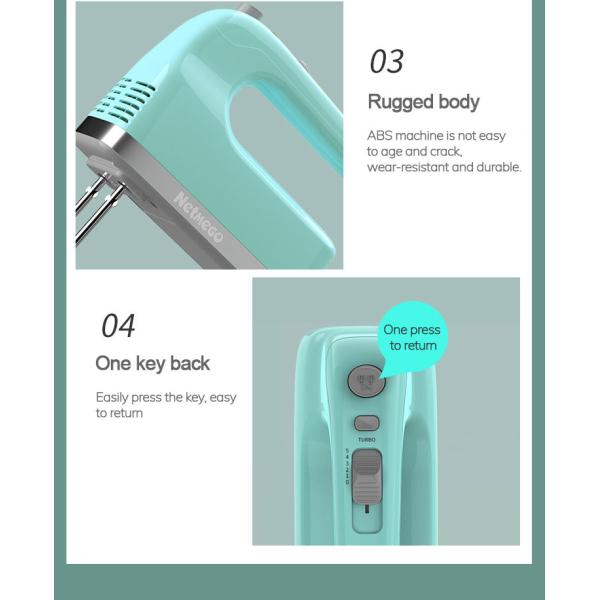 N39D 220 Volt Five Speed Handheld Stand Mixers Beat Eggs