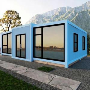 Expandable Container House with Customizable Design and Rock Wool Sandwich Panel