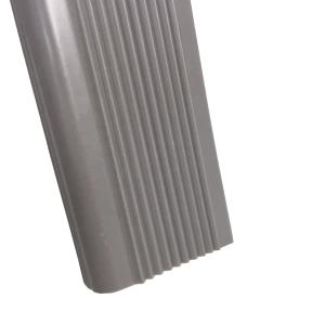 Protective L Shape PVC Rubber Stair Nosing Edge Trim for Slip Resistant Stair
