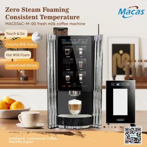 Best Fresh Milk Automatic Espresso Coffee Vending Machine suits in Coffee Shops
