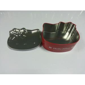Hello Kitty Tin Candy Containers ,Looks Vivid just Like A Cat Head ,Popular Item