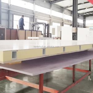 FRP PU/XPS FRP Sandwich Panels for Expedition Truck Camper Embedded FRP Tube