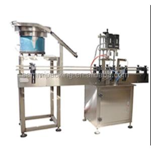 Automatic Plastic Cap Screwing Machine Production Line Spray Pump Capping