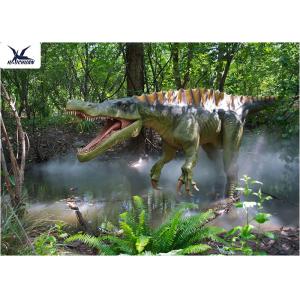Waterproof Animatronic Dinosaur Model Head Moving Up And Down , Left To Right