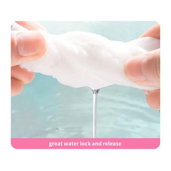 Customized Disposable Cotton Face Cloths Bamboo Pulp Square
