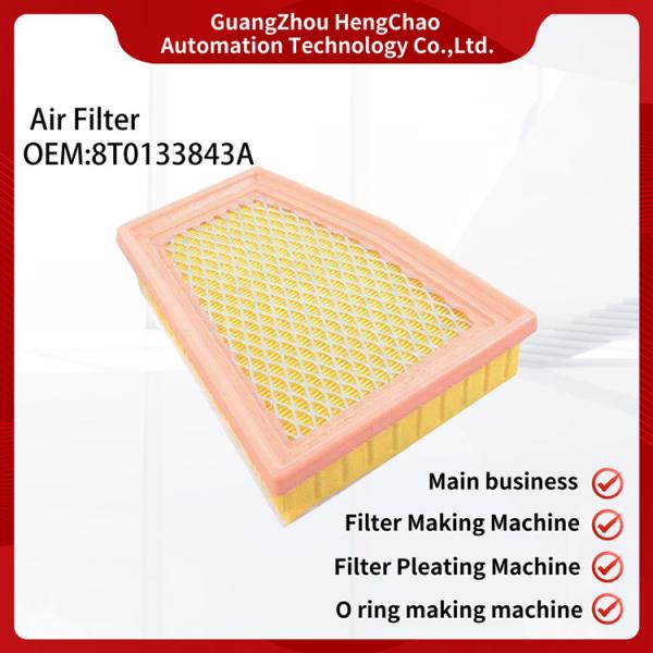 Automotive Air Filter Making Machine OEM 8T0133843A Performance Output Source