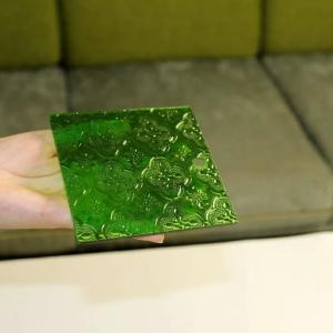 4mm 5mm 6mm Silver Mirror Glass For Impact Resistance And U Notch In Custom