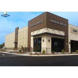 Aisc / En / Jis Standard Prefab Commercial Building Steel Shopping Center