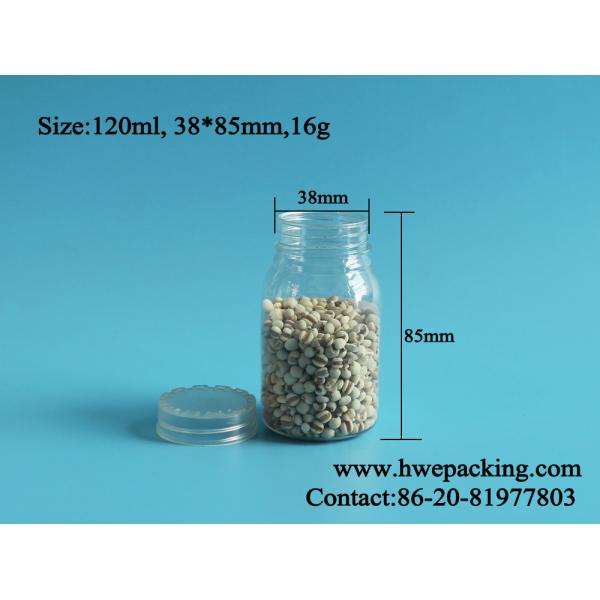 4oz Leak Proof Plastic Jar Sample Pack Screw Cap Small Gift Packaging Food Safe 120ml