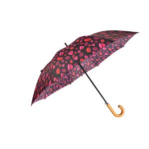 Wholesale Auto Open Diameter 98cm 23&quot;*8K Wooden Handle Umbrella from china suppliers