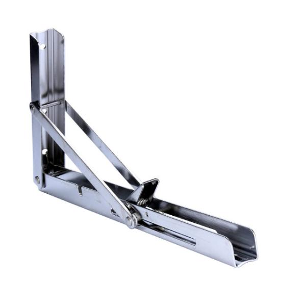 Strong Support Triangle Bracket Folding Shelf Bench Table for Versatile