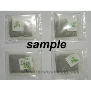 Full Automatic Tea Bag Packing Machine With PLC Control System / Cup Volumetric