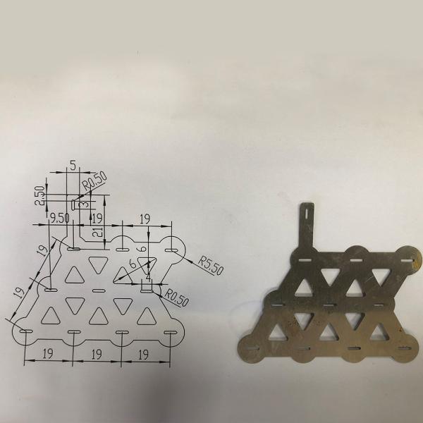 Lithium Battery Connection Sheet Metal Stamping Parts Laser Cutting Conductive