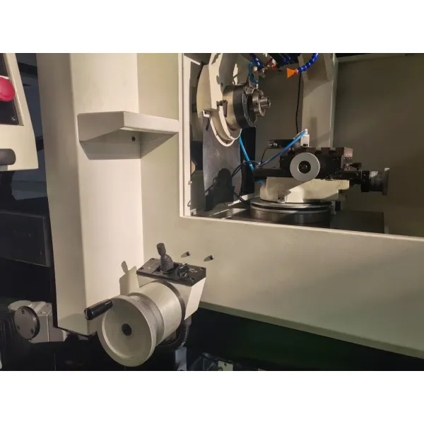 Tool Grinders for Inserts with Grinding Wheel Tilt Angle