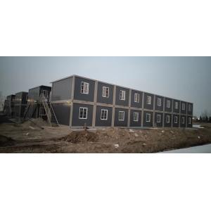 Anti Seismic Portable Site Office Container Flat Pack Cabins 20ft 40ft