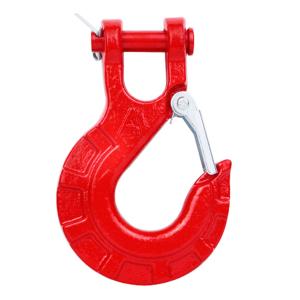 G80 Forged Super Alloy Steel Tow Hook Clevis Sling Shackle With Cast Latch