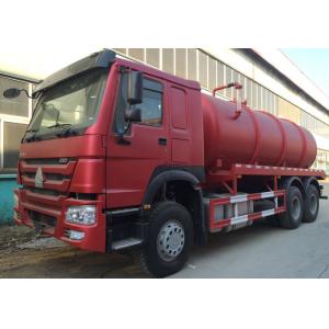 Wholesale Transporting Sewage Septic Tank Cleaning Truck / Septic Pumping Truck 17CBM LHD 336HP from china suppliers
