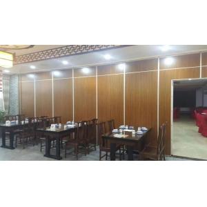 Meeting Room Movable Partition Walls / Sound Insulation Folding Panel Partitions