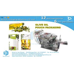 Wholesale Doypack Bestar machine with pump and fuel tank for packaging olive oil in 2000ml bags from china suppliers