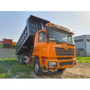 China 2nd Hand Truck Flat Roof Cabin 8.7 Meters Fast Gearbox 380hp 6×4 Used SHACMAN D'LONG F3000 Dump Truck on sale