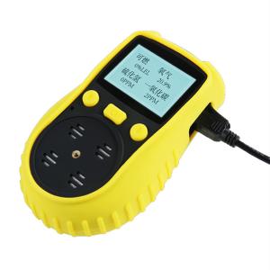 China ABS Material 4 In 1 SO2 CO O2 H2S Multi Gas Detector With Data Logging Function on sale China ABS Material 4 In 1 SO2 CO O2 H2S Multi Gas Detector With Data Logging Function on sale