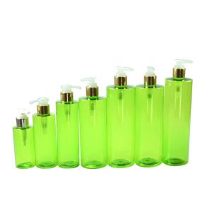 30ML To 1000ML Plastic Lotion Shower Gel Container Pet Cylinder Bottle For