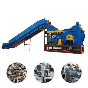 Wholesale 45KW Scrap Car Motorcycle Tyre Rubber Crushing Machines Waste Tires Metal Scrap Bicycle Plastic Recycle Shredder Machines from china suppliers