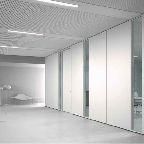 Modern 85 Mm Operable Partition Walls / Movable Sound Insulation Wall