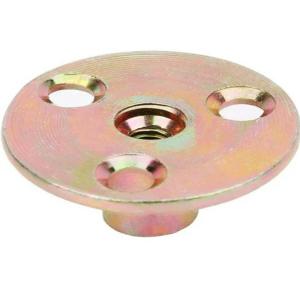 Metal Grade 4.8 Three Hole Flange Nut Iron Plate Nut Furniture Plywood Locking