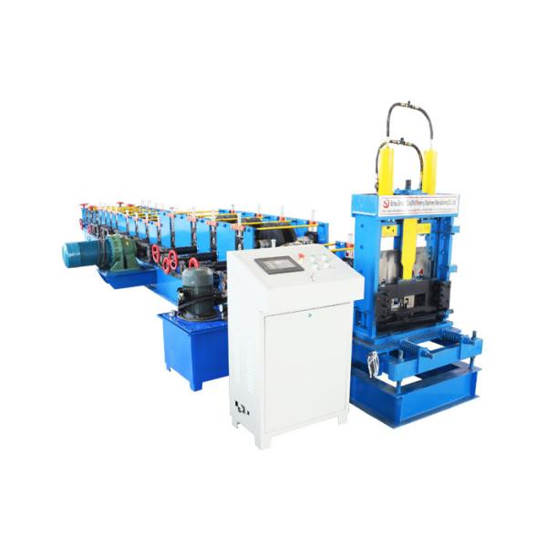 Quality Cold Steel C And Z Purlin Machine , Profile Rolling Shutter Strip Making Machine for sale