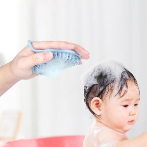China Waterproof Baby Silicone Products Bath Body Brush Antibacterial Heat Resistant on sale