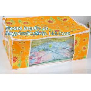 vacuum bags with fragrance for duvets or blankets, compression cube storage bag,
