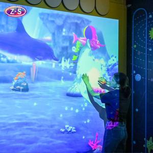 3800 Lumen Interactive Digital Wall Art 10 Games Laser DLP Projection