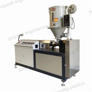 Plastic Forming Single Screw Extruding Machine PA66GF25 Granules Processing