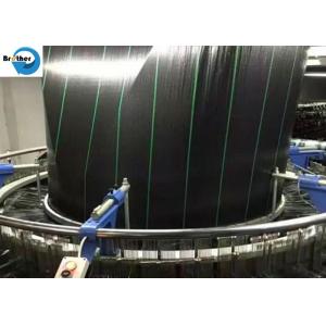 Wholesale New PP Woven Weed Barrier Control Mat Ground Black Cover Fabric in Strawberry Garden from china suppliers