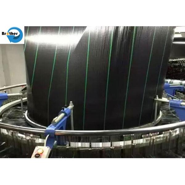 New PP Woven Weed Barrier Control Mat Ground Black Cover Fabric in Strawberry