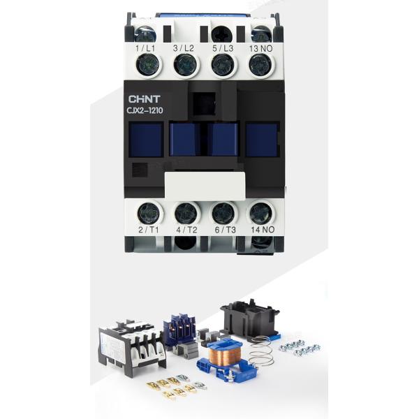 CJX2 AC Contactor 3P 4P 9A~95A 115~620A 1810 2510 3210 6511 AC-3 AC-1 Coil Voltage 24V 110V 230V 380V