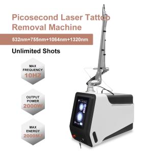 Q Switched Permanent Tattoo Removal Machine , Tattoo Delete Machine 2000w