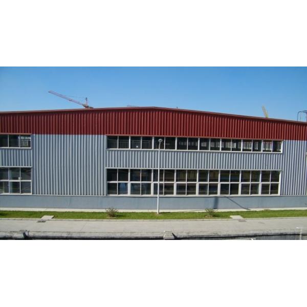 Prefabricated Steel Frame Structure Construction Commodity Storage Warehouse