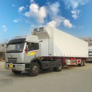 40FT 2 Axles Reefer Semi Trailer For Fresh Milk And Fruits