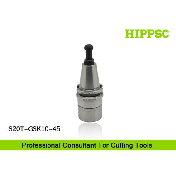 CNC ER Tool Holders For Engraving , MINI S20T High Speed Milling With Pull Stud