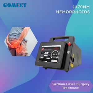 Black Color Touch Screen 1470nm Hemorrhoids Laser Treatment System Endolift