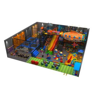 Wholesale Indoor Shopping Mall Kids Playground Set with Trampoline Max Capacity＞500kg 400sqm Play Area from china suppliers