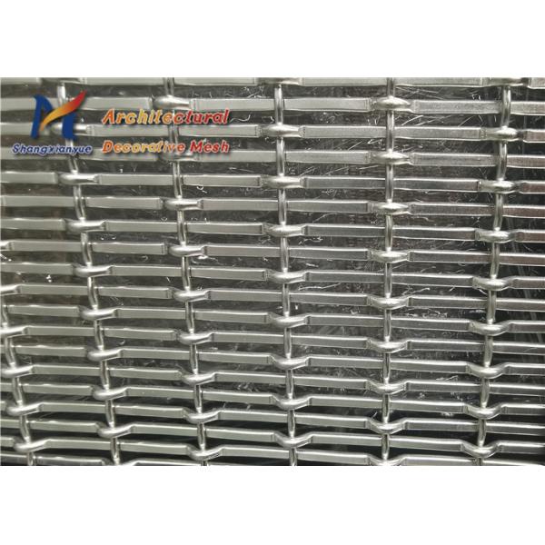 Quality 1.5mm Cladding Decorative Metal Mesh Sun Protection Wire Facade Mesh for sale