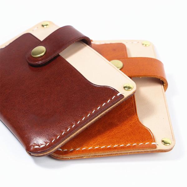 Handmade Ultra-Thin Small Card Holder Perfect for Student ID and Cards